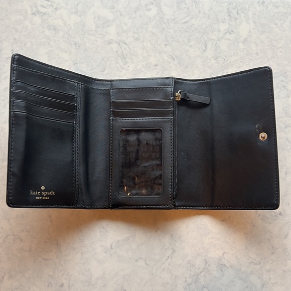 Kate Spade Bow Tri-Fold Wallet - Picture 3 of 7